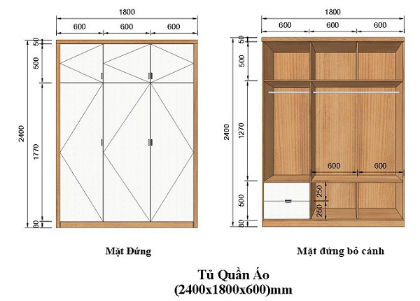 Mẫu tủ quần áo gỗ đẹp 6 cánh gỗ gụ TA26 | Shopee Việt Nam